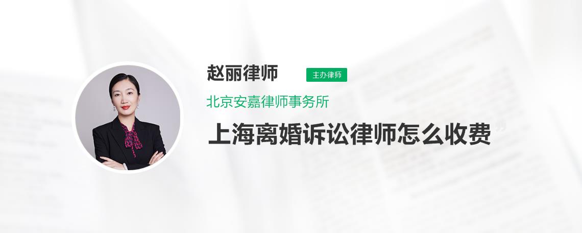 赵丽律师